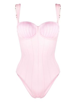 Noire Swimwear maillot de bain à balconnets - Rose