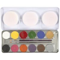 Eulenspiegel Schmink, diverse kleuren, 12 kleur/ 1 set