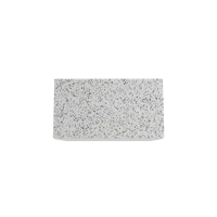 Storke Edge staand badmeubel 95 x 52 cm mat wit met Tavola enkel wastafelblad in mat wit/zwart terrazzo