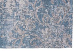 Vintage Vloerkleed Blauw Grijs 8545