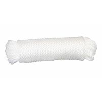 AMIG paracord touw - 20 meter - D5mm - 110kg - polypropyleen - wit