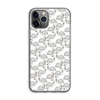 Zwanen: iPhone 11 Pro Max Transparant Hoesje