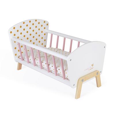 Houten Poppenbedje - Candy Chic Houten Poppenbedje - Candy Chic