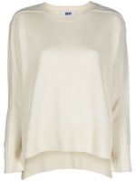 DKNY crew-neck wool jumper - Tons neutres