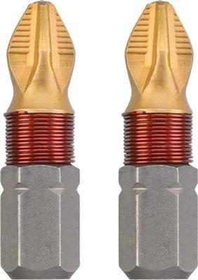 Schroefbit 25mm titaan ph 2 2st - Kwb