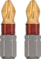 Schroefbit 25mm titaan ph 2 2st - Kwb