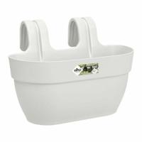 Bloempot Elho 3662603645100 Wit Plastic Rechthoekig Modern 24 x 36 x 26,5 cm
