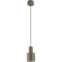 Moderne Taupe LED Hanglamp met E27 Fitting - Metalen Design