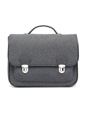 Age of Innocence sac à dos Boston à logo embossé - Gris