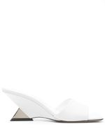 The Attico mules Cheope 60 mm - Blanc