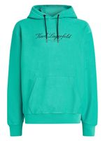 Karl Lagerfeld hoodie Hotel - Vert - thumbnail