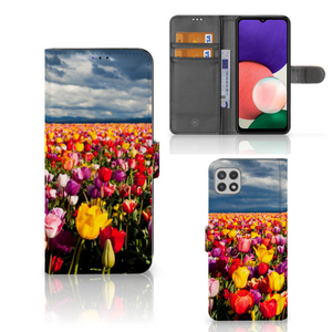 Samsung Galaxy A22 5G Hoesje Tulpen