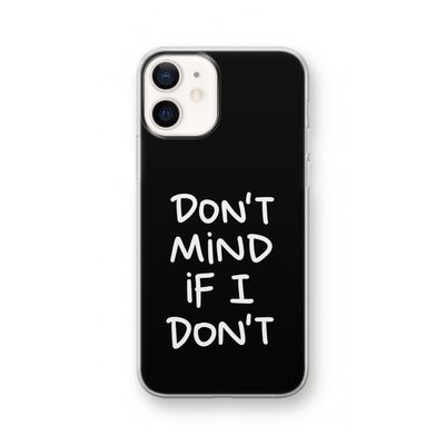 Don't Mind: iPhone 12 Transparant Hoesje