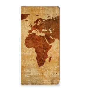 Xiaomi Redmi Note 12 Pro Plus Book Cover Wereldkaart