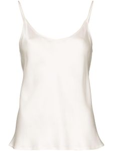 La Perla caraco en satin - Blanc