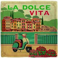 Tegeltje la dolce vita - Plenty gifts spellen