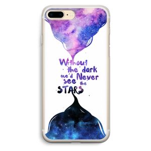 Stars quote: iPhone 7 Plus Transparant Hoesje