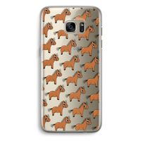 Pony: Samsung Galaxy S7 Edge Transparant Hoesje