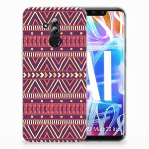 Huawei Mate 20 Lite TPU bumper Aztec Paars