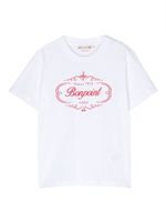 Bonpoint t-shirt en coton à logo imprimé - Blanc