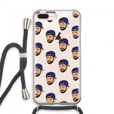 Drake Away: iPhone 7 PLUS Transparant Hoesje met koord