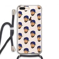 Drake Away: iPhone 7 PLUS Transparant Hoesje met koord