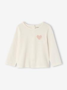 Babyshirt Basics lange mouwen ecru