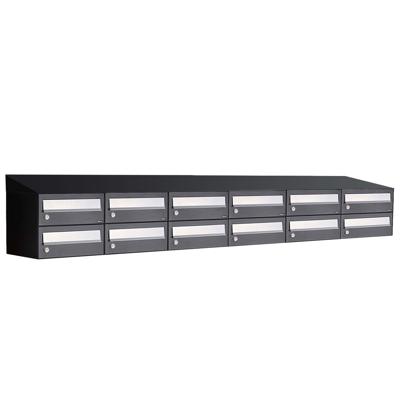 Allux Hive Set 6-Breed, 2-Hoog Met Dak Zwart - 40030070_6x2d