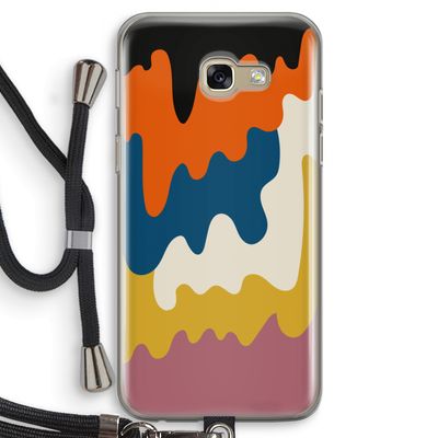 Baar A: Samsung Galaxy A5 (2017) Transparant Hoesje met koord