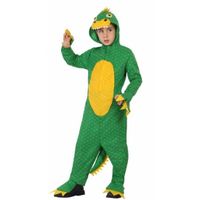 Groene dinosaurus Rex verkleedkleding voor jongens 140 (10-12 jaar)  - - thumbnail