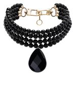 Atu Body Couture x Shir Fine Jewellery collier à perles - Noir