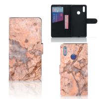 Huawei Y7 (2019) | Bookcase | Marmer Oranje