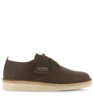 Clarks Clarks - Coal London Beeswax Bruin Leer Lage veterschoenen Heren