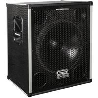 GRBass AT115/8 AeroTech 400W 1x15 basgitaarcabinet 8 Ohm zwart