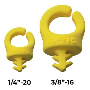 SPRIG Yellow Value pack 10x 1/4”-20 Sprigs + 5x 3/8”-16 Big Sprigs