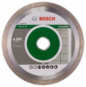 Bosch Accessoires Diamantdoorslijpschijf Best for Ceramic 180 x 25,40 x 2,2 x 10 mm 1st - 2608602635