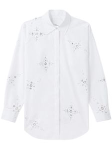 3.1 Phillip Lim t-shirt à détails de clous - Blanc