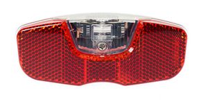 Simson achterlicht Coast led batterij bagagedrager rood