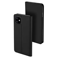 Dux Ducis Skin Pro iPhone 11 Flip Case met Kaartsleuf - Zwart - thumbnail