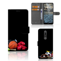 Nokia 2.4 Wallet Case met Pasjes Sports