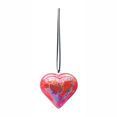 Colorations - vulbaar ornament transparant hart, set van 12
