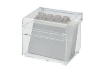 Kaartenbak maul met index din a7 acryl