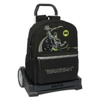 Schoolrugzak met Wielen Batman Game over Zwart 32 x 43 x 14 cm