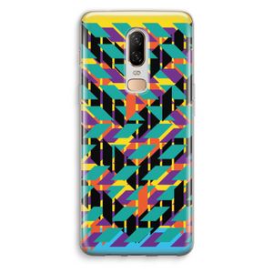 Skew Bee 1: OnePlus 6 Transparant Hoesje