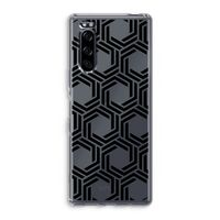 Geometrisch patroon: Sony Xperia 5 Transparant Hoesje