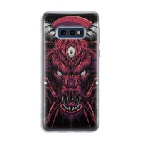 Hell Hound and Serpents: Samsung Galaxy S10e Transparant Hoesje