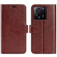 Xiaomi 13T/13T Pro Wallet Case met Magnetische Sluiting - Bruin