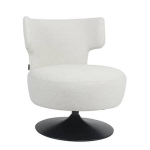 Bronx71 Fauteuil Metro draaibaar linnen off white