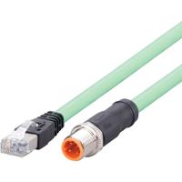 ifm Electronic EVCA46 Verbindingskabel Aantal polen (sensoren): 4 Stekker, recht 1.5 m 1 stuk(s)
