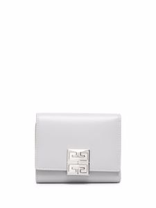 Givenchy portefeuille pliant à plaque 4G - Gris